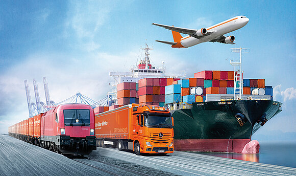 Intermodal mit Gebrüder Weiss