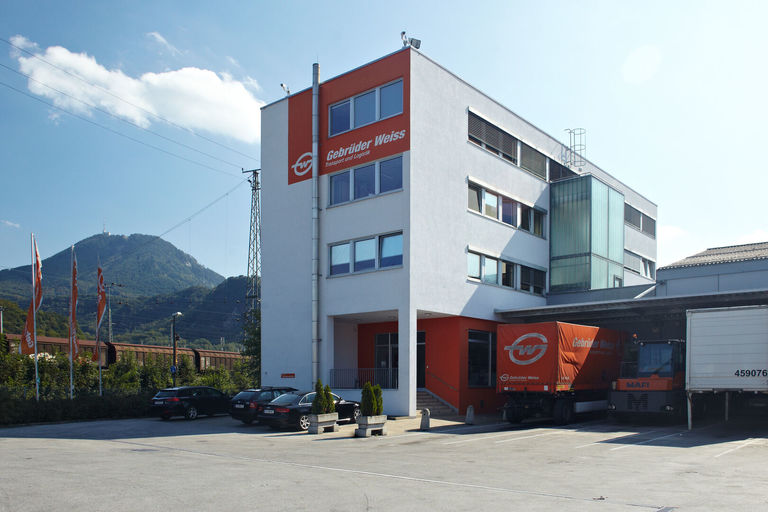 Spedition Gebrüder Weiss in Salzburg, Österreich