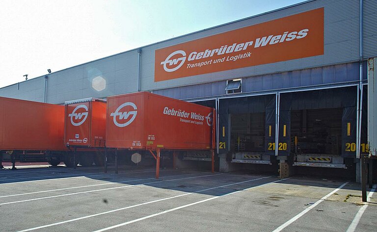 Logistik Salzburg: Außenansicht des Standorts von Gebrüder Weiss